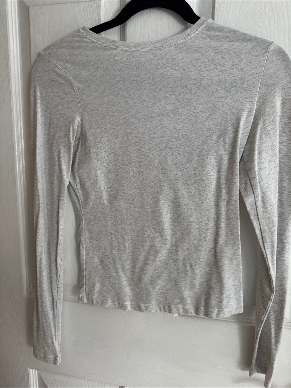 Garage Light Gray Long Sleeve Women's Tee